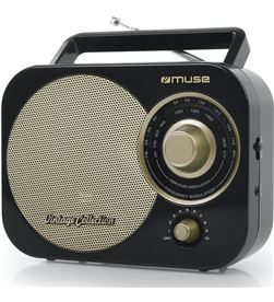 Muse M-055 RB negro oro radio analógica fm/am con altavoz integrado - 38646-82996-3700460205454