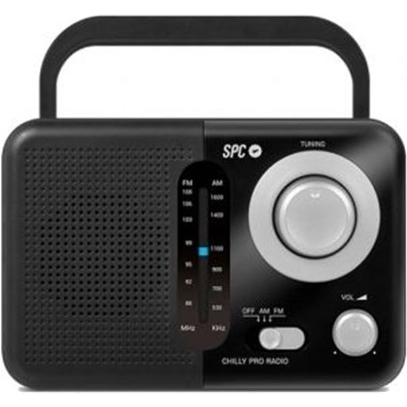 Spc 4590N radio portátil valdi/ negra Radio - SPC-RADIO VALDI