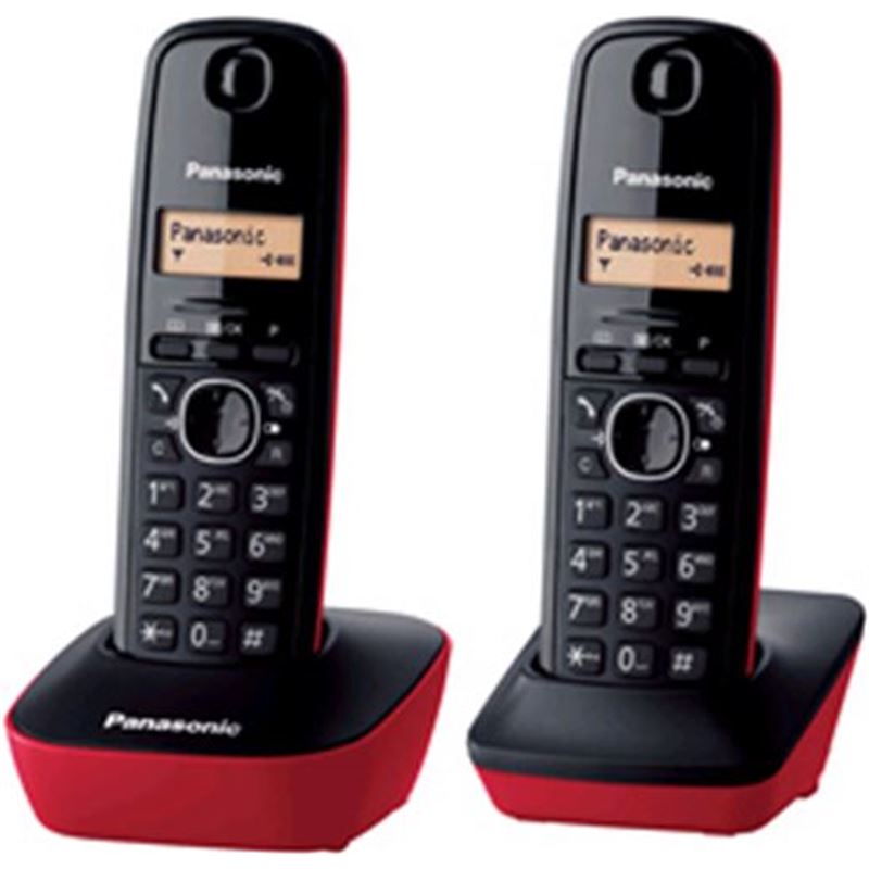 Panasonic KXTG1612SPR telefono duo , básico, ident. - 28737-65216-5025232621910