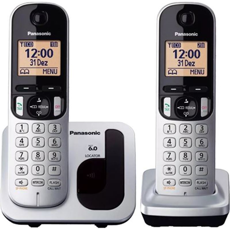 Panasonic KX_TGC212SPS telefono inal kx-tgc212sps 1.6'' duo gris/negro - 36591-78758-5025232885428