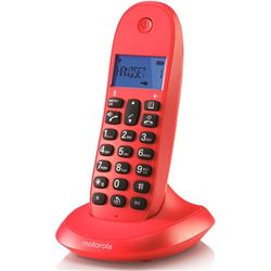Motorola C1001LB+ CEREZA teléfono inalámbrico con manos libres integrado - 63801-129816-5055374701003