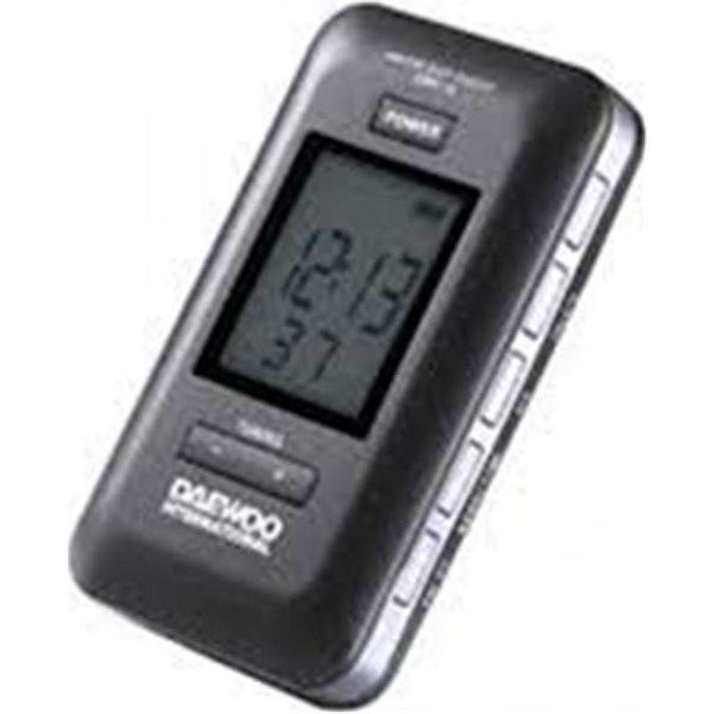 Daewoo dbf036 radio digital drp-18 black otros 8412765688935 - 9394-15639-8412765688935