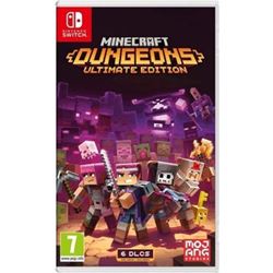 Nintendo 10008748 juego para consola switch minecraft dungeons: ultimate edition - 10008748