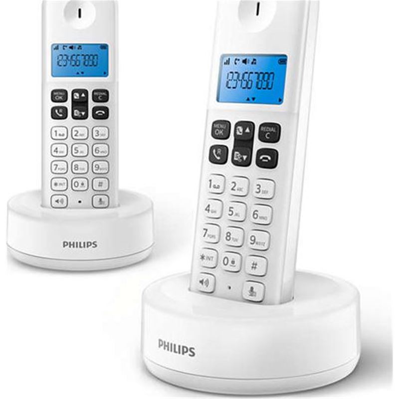 Philips D1612W34 teléfono d1612w/34in de fácil configuracin - 73102-152353-4895229101098