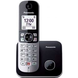 Panasonic KX-TG6851SP teléfono inalámbrico kx-tg6851/ negro - PAN-TEL KX-TG6851 BK
