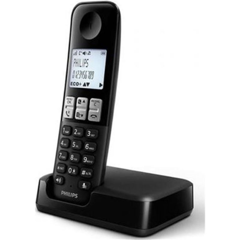 Philips D2501B/01 teléfono inalámbrico / negro telefonía doméstica - 73621-153211-4895229103412