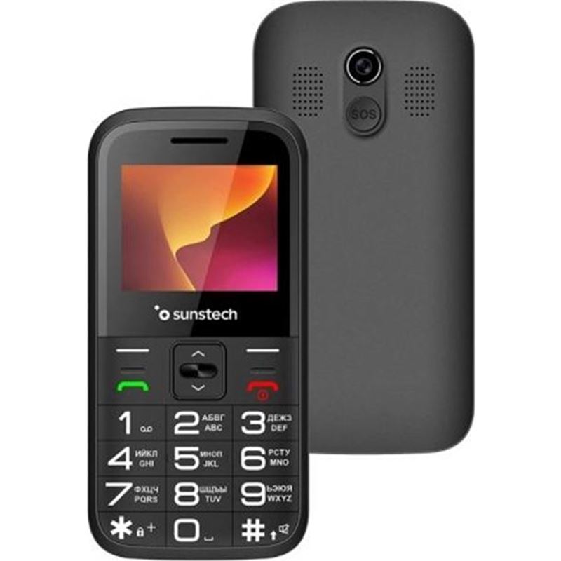 Sunstech CEL4BK terminal libre negro telefonos móbiles - 73816-153476-8429015019500