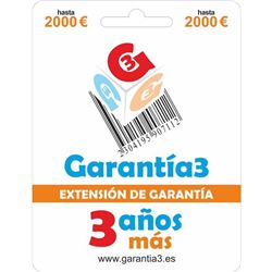 Garantia G3PD3ES2000 por webshop 3 años mas hasta 2000 euros - 8033509887683