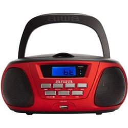 Aiwa BBTU300RD radio cd boombox bbtu300 red cadenas mini/micro - 74804-154758-8435256897043