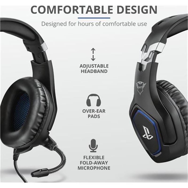 Trust 23530 auriculares gaming gxt488 forze ps4 negro - 42634-95390-8713439235302