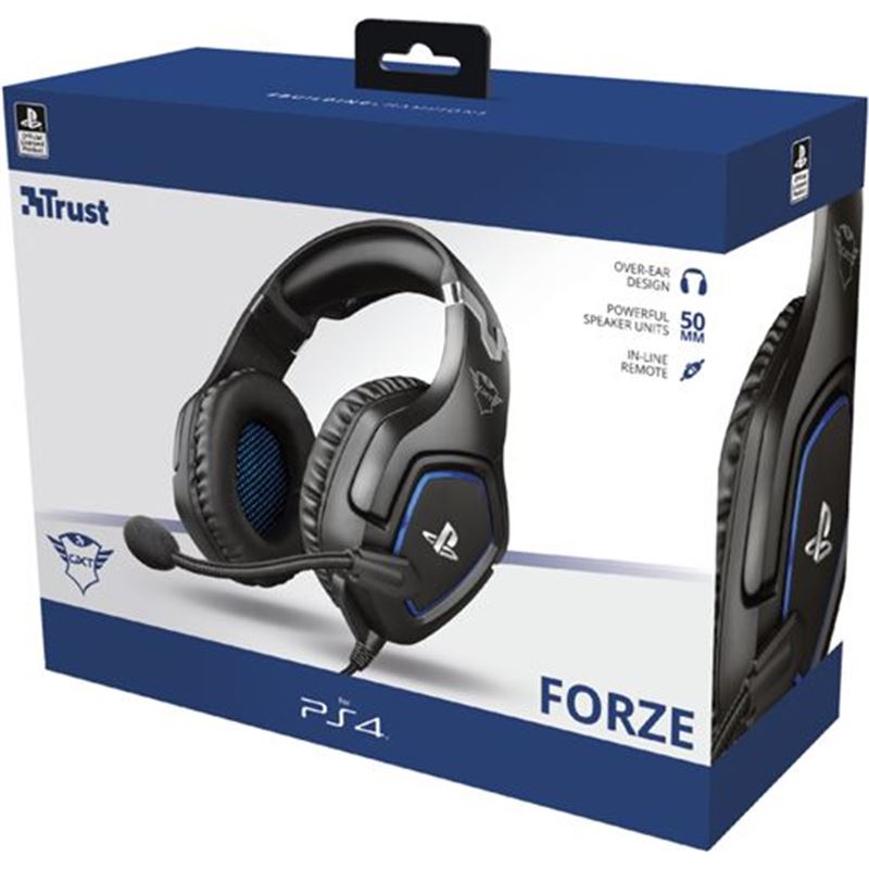 Trust 23530 auriculares gaming gxt488 forze ps4 negro - 42634-95394-8713439235302