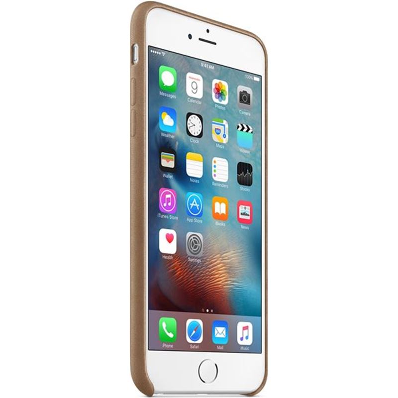 Apple MKX92ZM/A funda iphone 6s plus piell case marron - 34066-75016-0888462507882