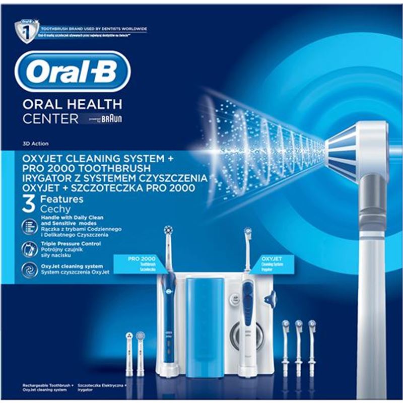 Braun OC501 centro dental oral-b (oxyjet +pro2000) - 44727-99062-4210201196655