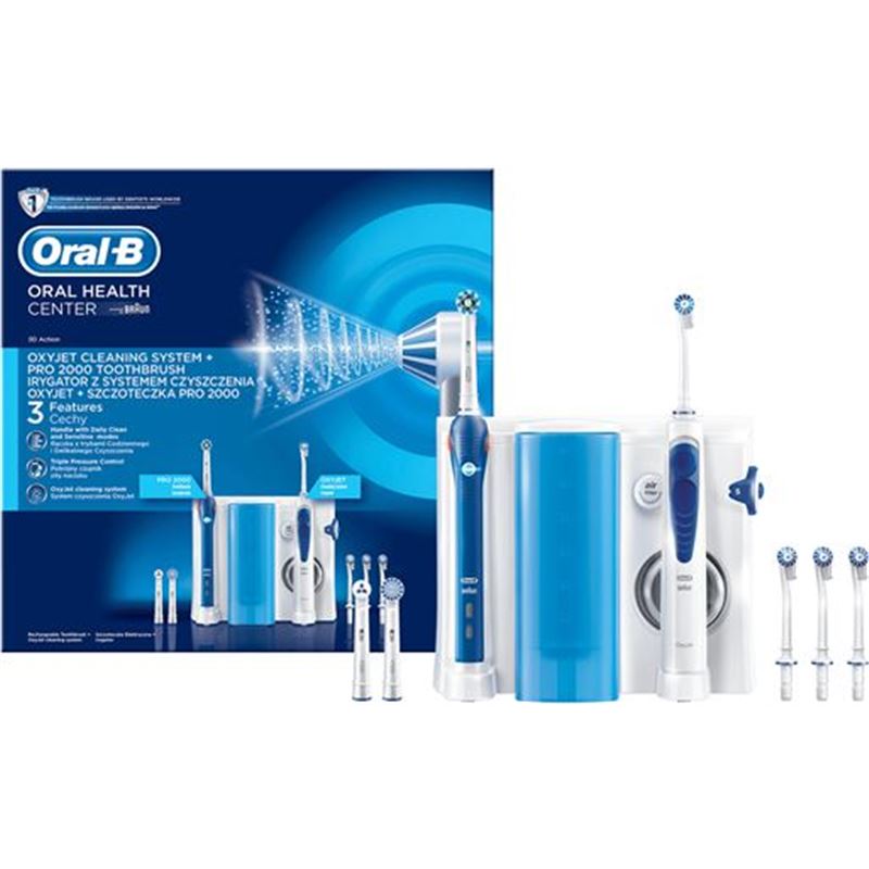 Braun OC501 centro dental oral-b (oxyjet +pro2000) - 44727-99063-4210201196655