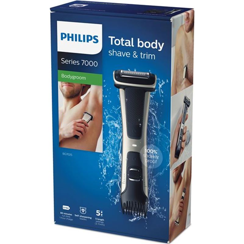 Philips BG7025_15 afeitadora corporal masculina bg7025/15 - 37748-81404-8710103874669