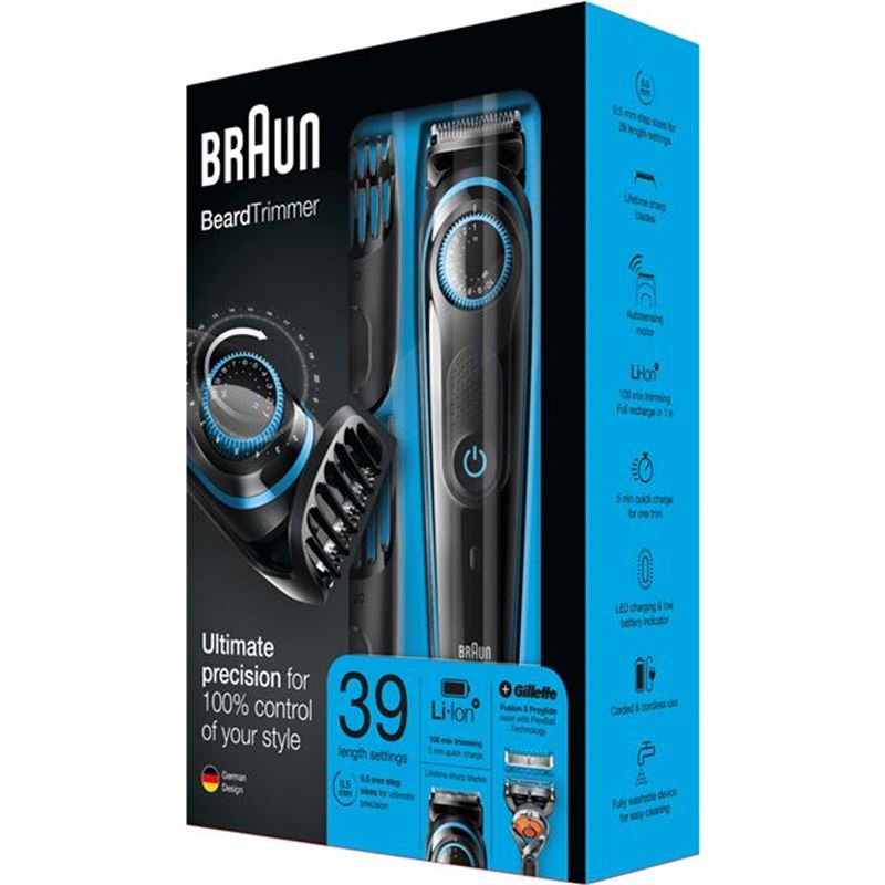 Braun BT5040 barbero bt 5040 + maquinilla manual gillette fusion5 proglide - 37496-80762-4210201216766