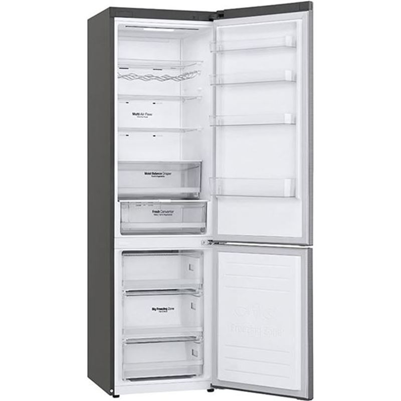 Lg GBB62PZFGN frigorífico combi clase d 203cm x59,5cm no frost inox - 68213-136673-8806091391254