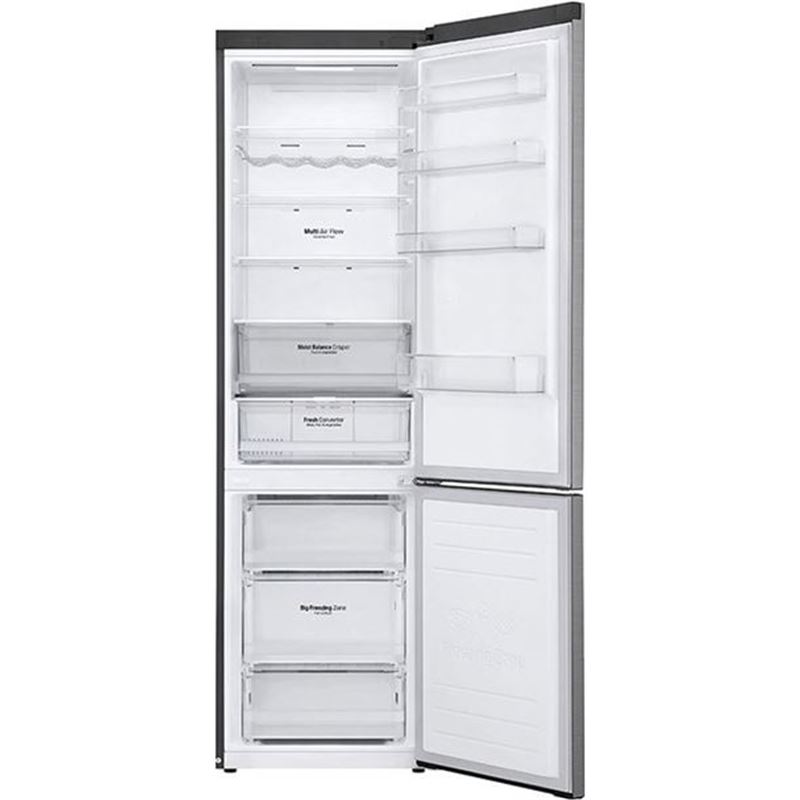Lg GBB62PZFGN frigorífico combi clase d 203cm x59,5cm no frost inox - 68213-136681-8806091391254