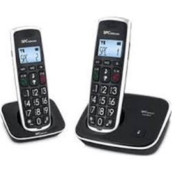 Telecom 7609n pack 2 dect (teclas grandes) telefonía doméstica 8436542850247 - 7354-25030-8436542850247