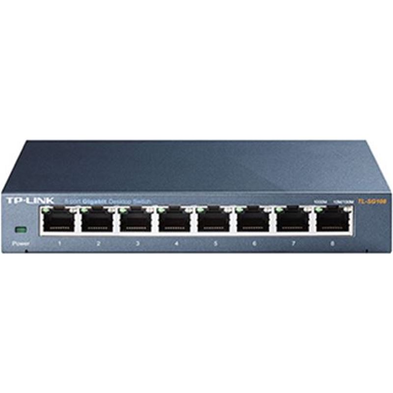 Tplink TL-SG108 hub switch 8 ptos 10/100/1000 tp-link - 38793-83519-6935364098117