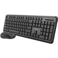 Trust 23944 kit teclado + ratón inalámbricos ody teclados - 53374-117056-8713439239447