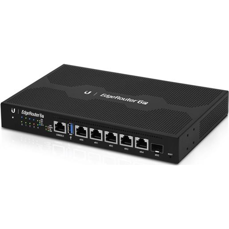 Ubiquiti ER-6P router edge 5xethernet gigabit+1xethernet gi - 60429-124283-0817882020640