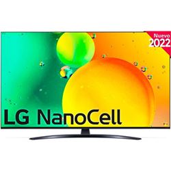 Lg 55NANO766QA televisor smart tv 55'' nanocell uhd 4k hdr - 72300-151907-8806091623089