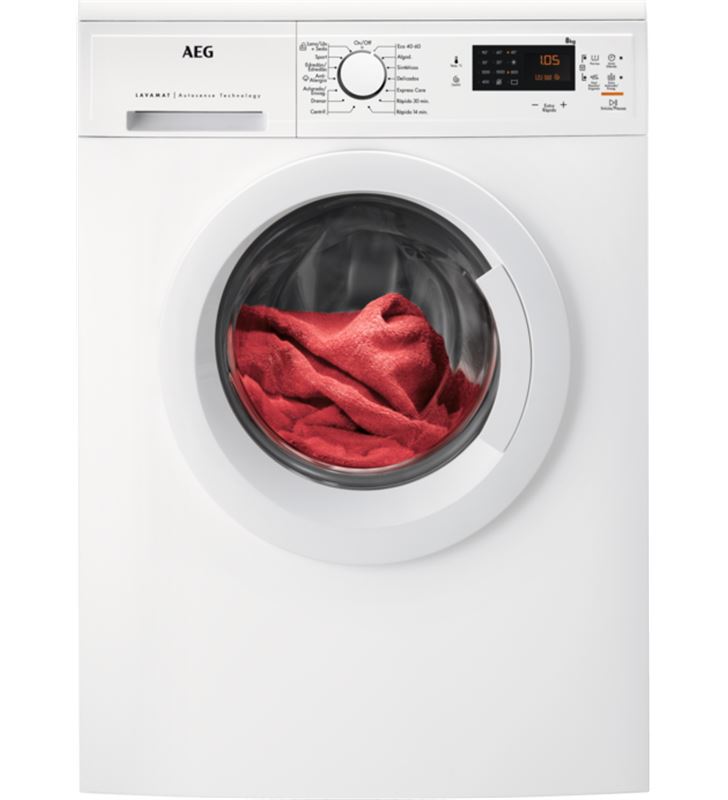 Aeg LFA5I82WRE lavadora 8kg 1200rpm blanca a 914912583 - ImagenTemporalEtuyo