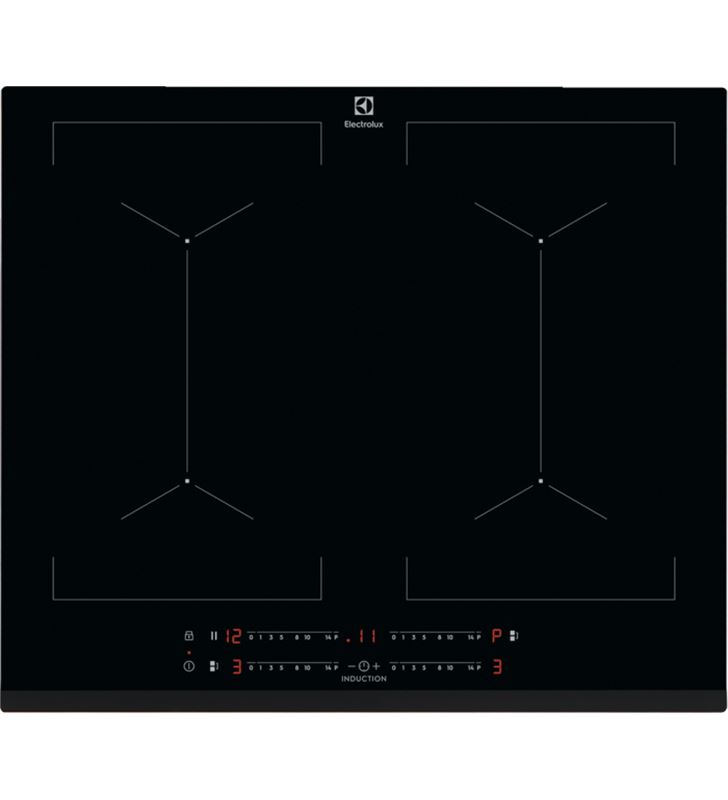 Electrolux EIV644 949596713 placa de inducción de 4 zonas y 60 cm negro - ImagenTemporalEtuyo