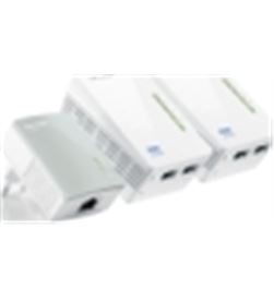Tp-link CN12164537 powerline wifi av600 kit 3uds 2 port - TL-WPA4220TKIT