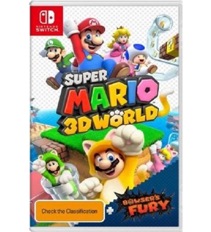 Nintendo 10004595 juego switch super mario 3d world + bowser's fury - 10004595