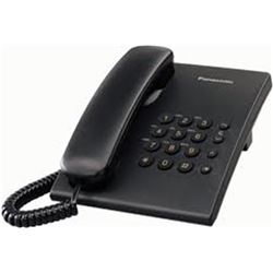 Panasonic KXTS500EXB telefono kx-ts500exb negr Telefonía doméstica - KXTS500EXB      