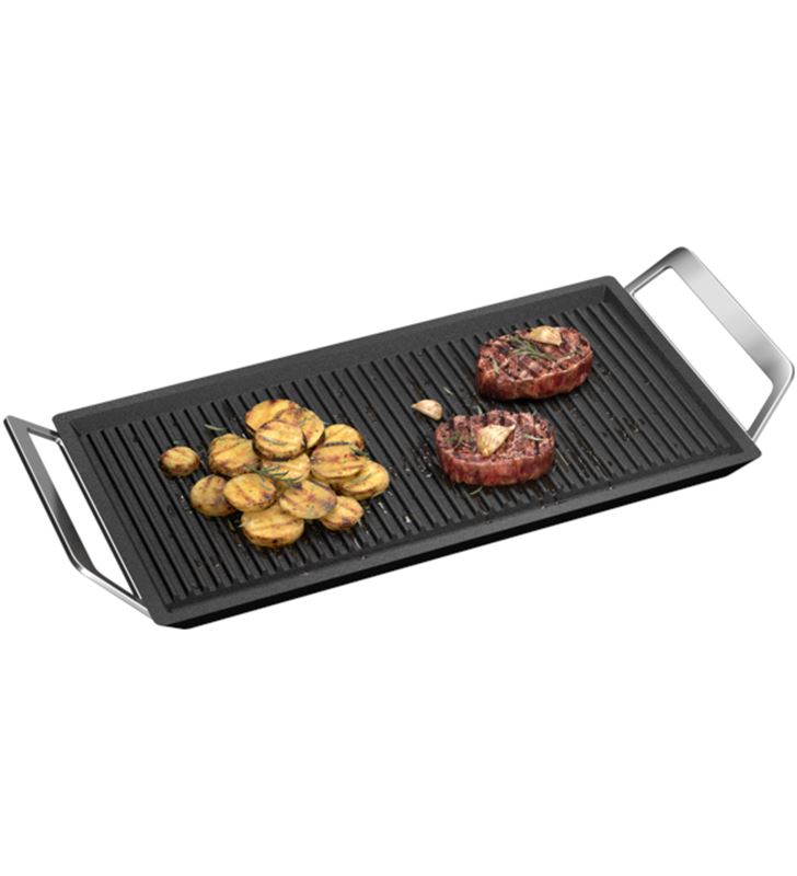 Aeg A9HL33 plancha grill con revestimiento antiadherente ideal para cocinar al aire libre durante todo el año tanto la carne com