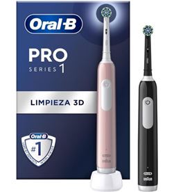 Oralb DUOPRO1 pack oral-b christmas pro1 negro + rosa cuidado personal - 000502400124